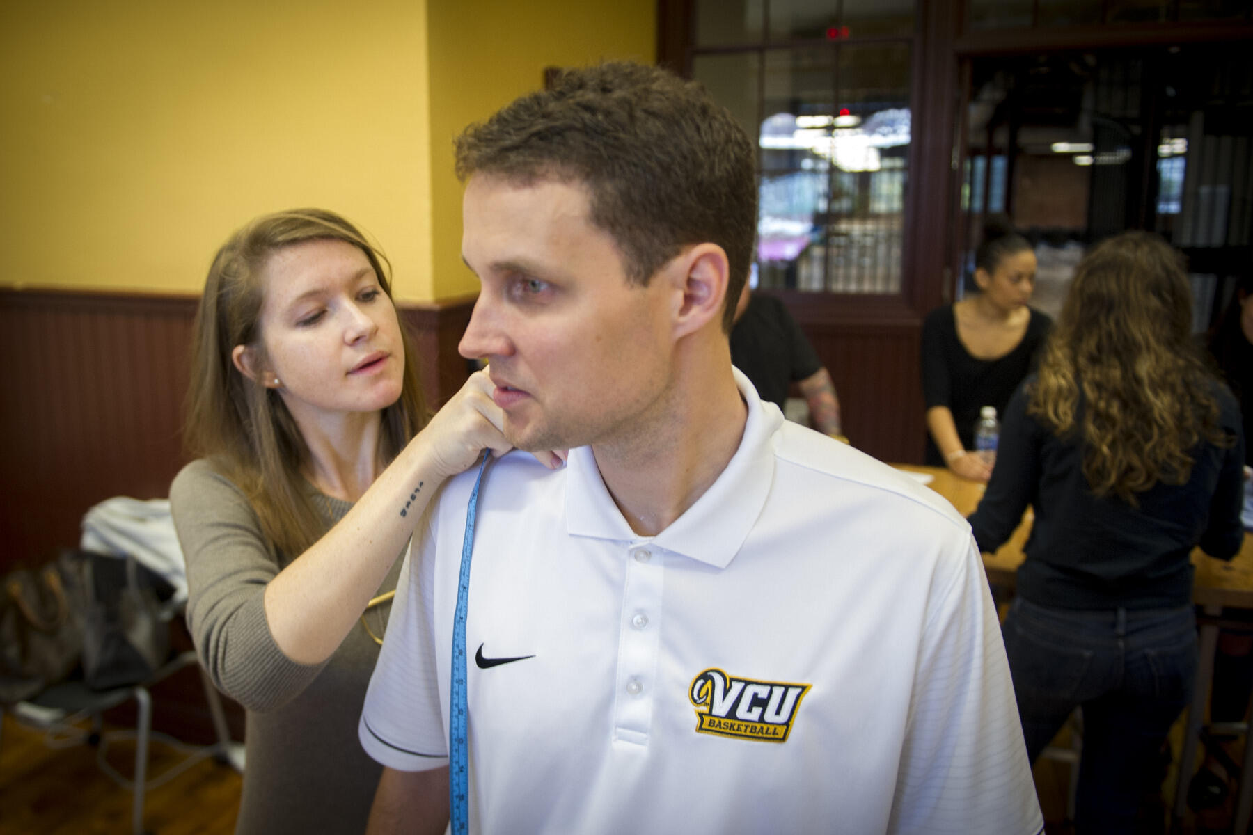 Coach Will Wade is measured.