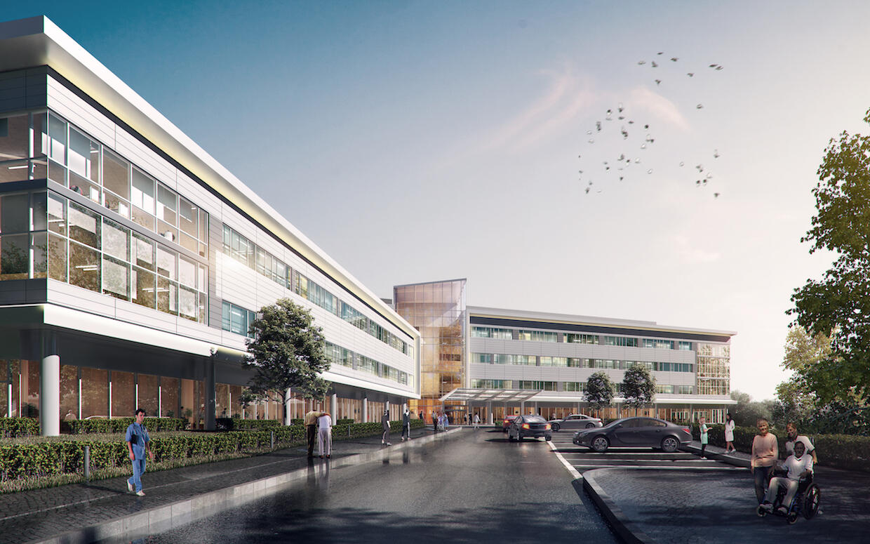 Rendering of the facility.