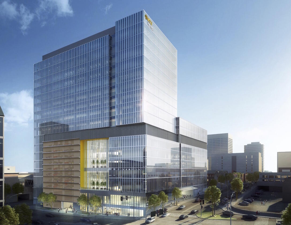 VCU Massey Cancer Center will consolidate most outpatient services in the new building, including clinics, oncology infusion and radiation oncology care. 