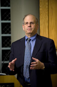 Jerome F. Strauss, III, M.D., Ph.D., dean of the VCU School of Medicine. Photo by Allen Jones, VCU Creative Services
