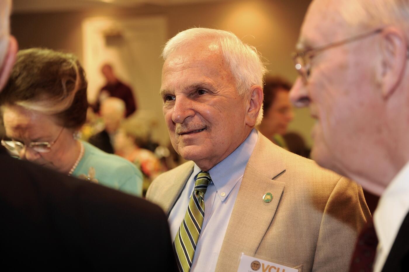 Yanchick at the VCU School of Pharmacy reunion weekend in 2013.