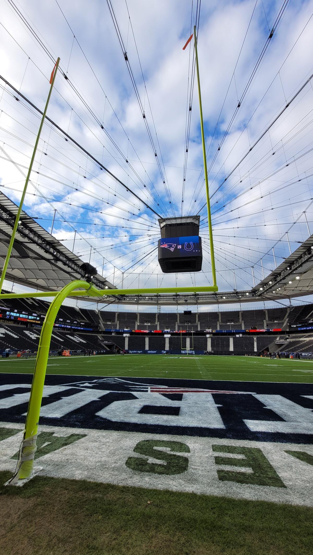 A photo of a sports stadium 