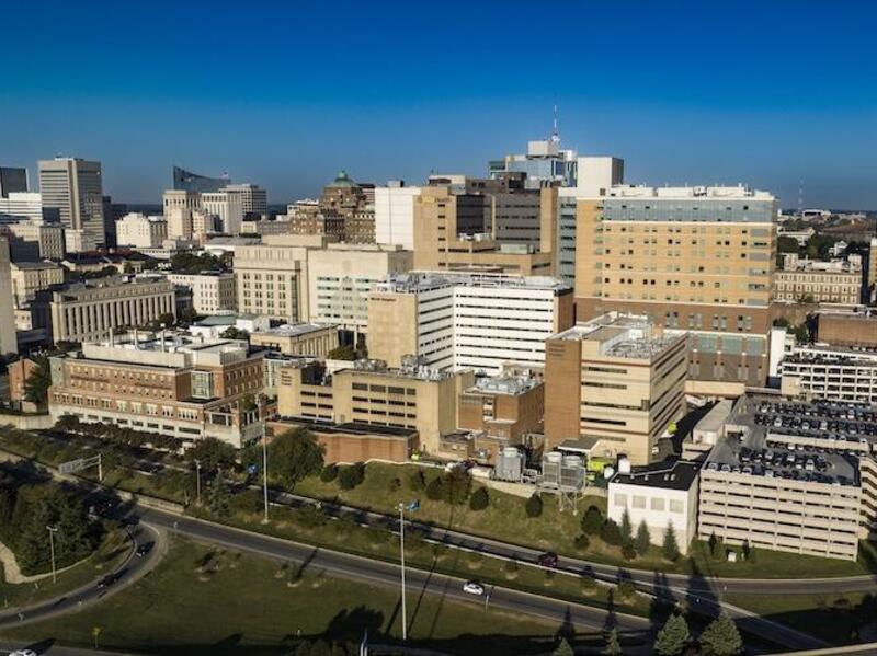 Richmond skyline.