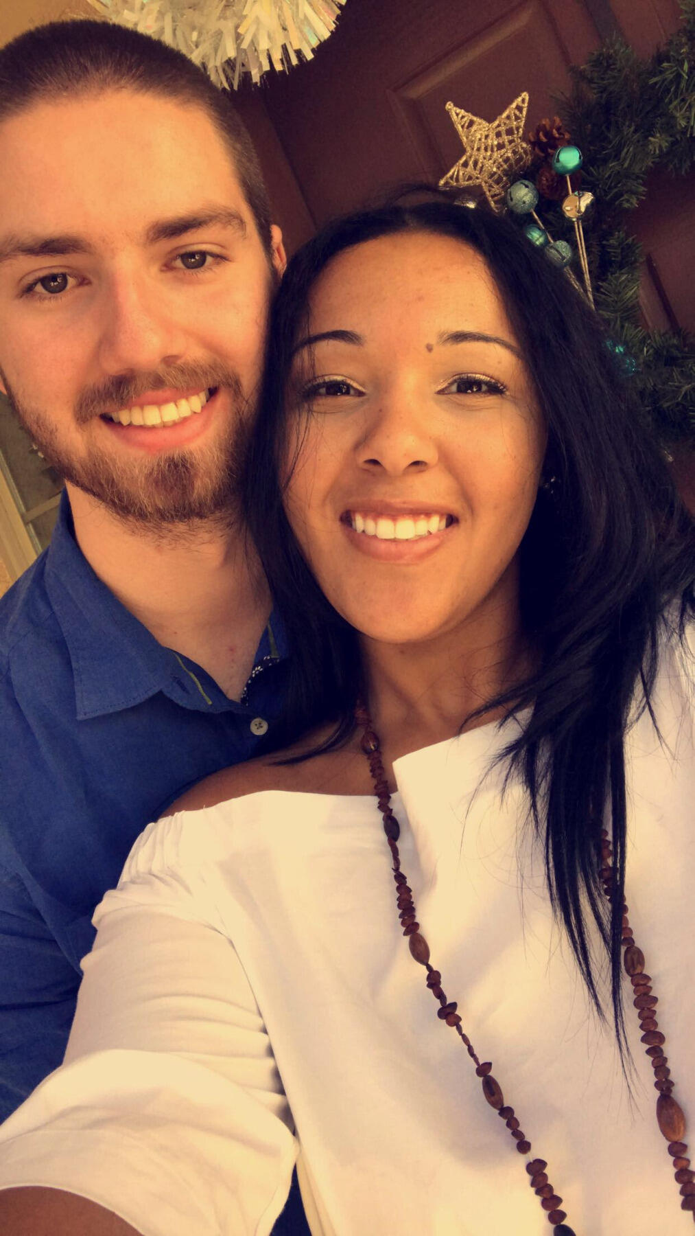 Derrik Gregg and Shanice Barry.