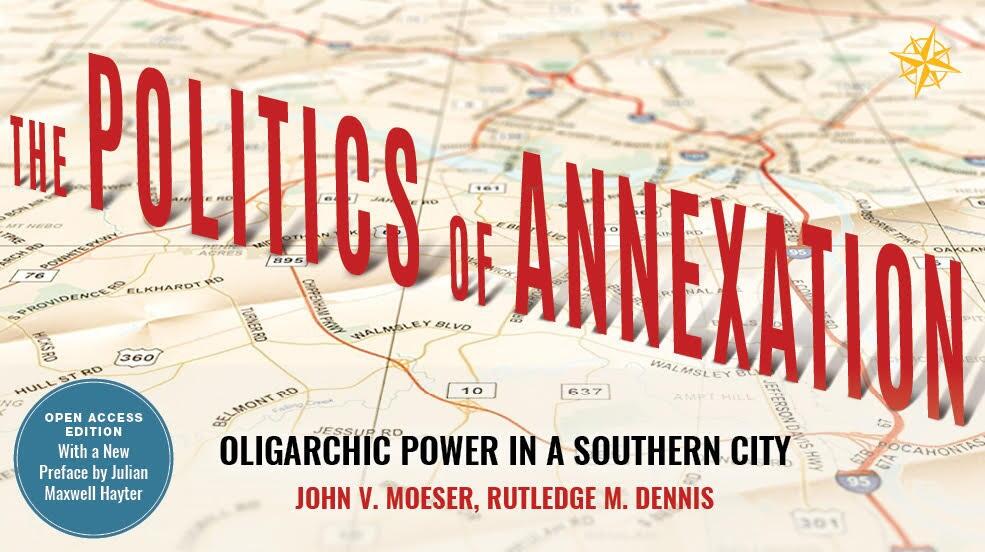 The book cover of \"The Politics of Annexation.\"