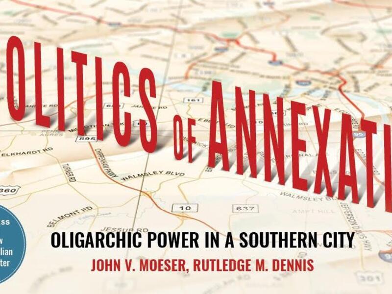 The book cover of \"The Politics of Annexation.\"