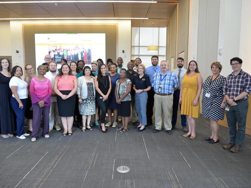 Members of the VCU Staff Senate in 2019.