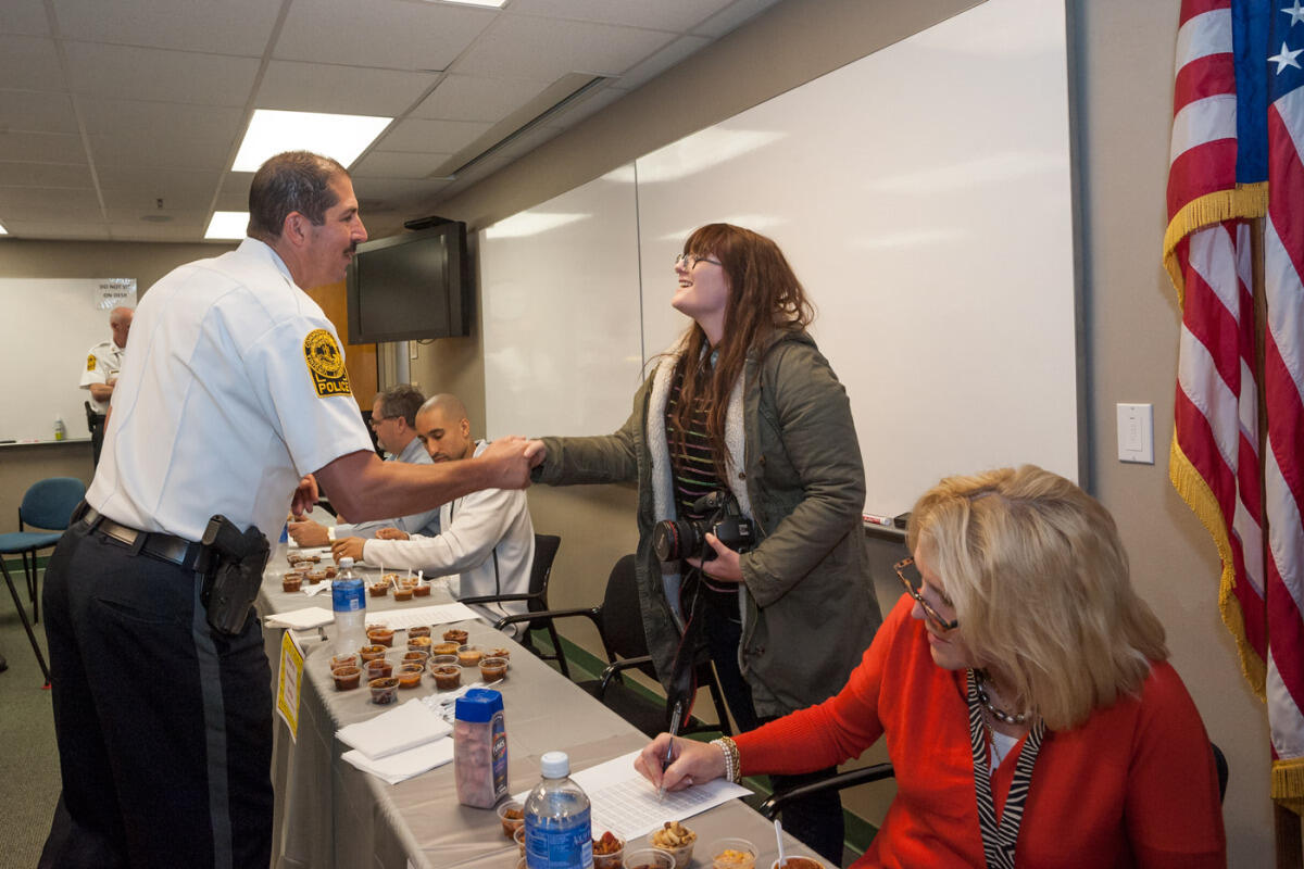 The VCU Police Department hosts an annual chili cook-off to raise money for charity.