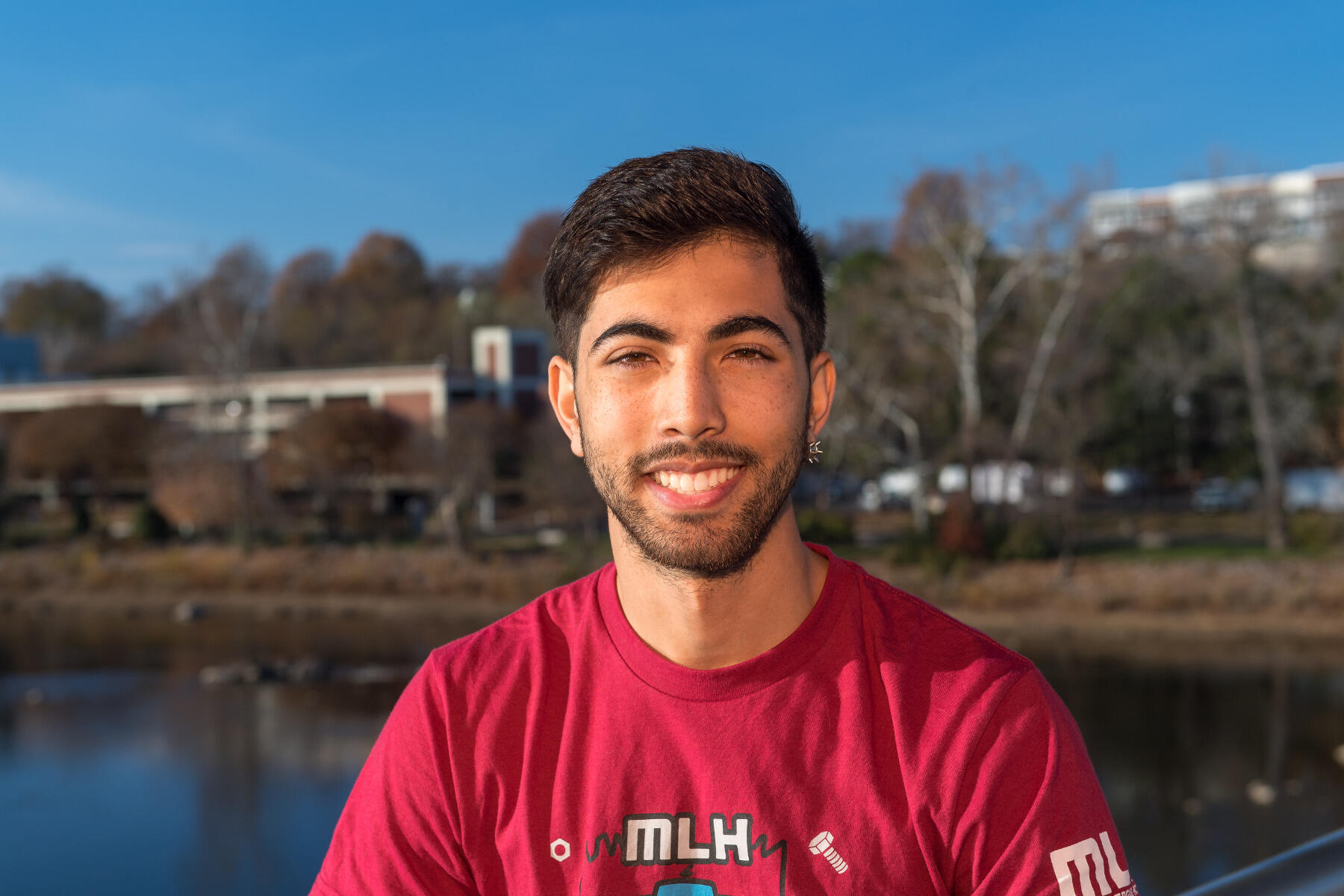 Thomas Tonapi. Photo by Allen Jones, University Marketing