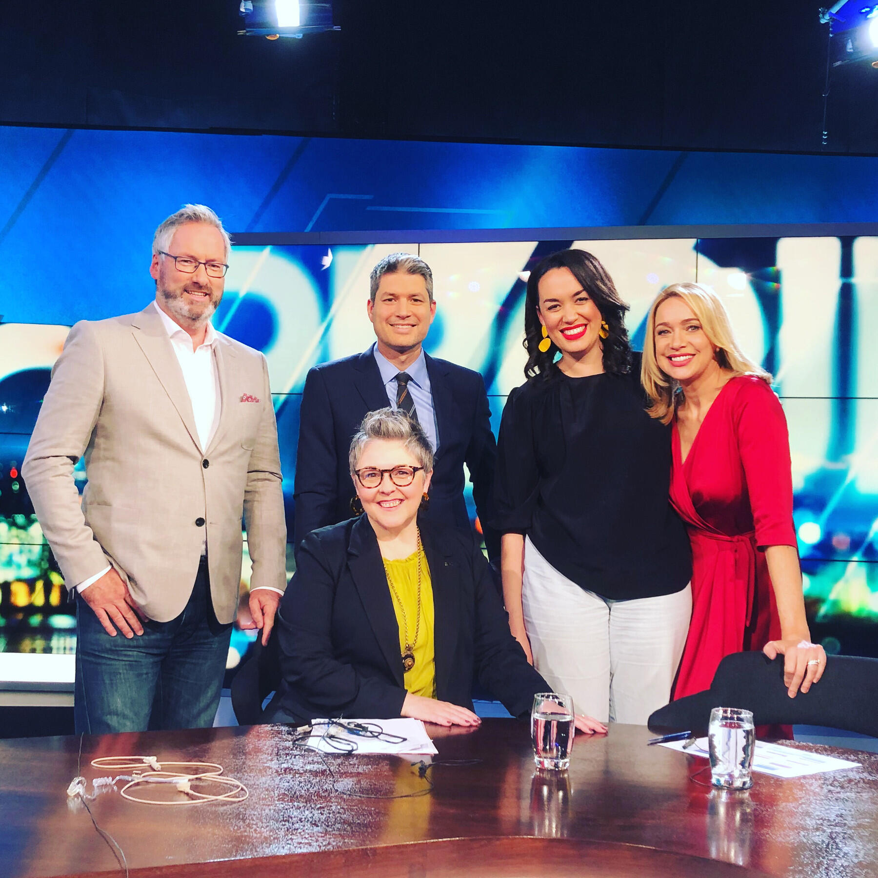 While in New Zealand, Peace was interviewed on a national TV show called “The Project,” on which she discussed the dangers of vaping. (Courtesy photo)
