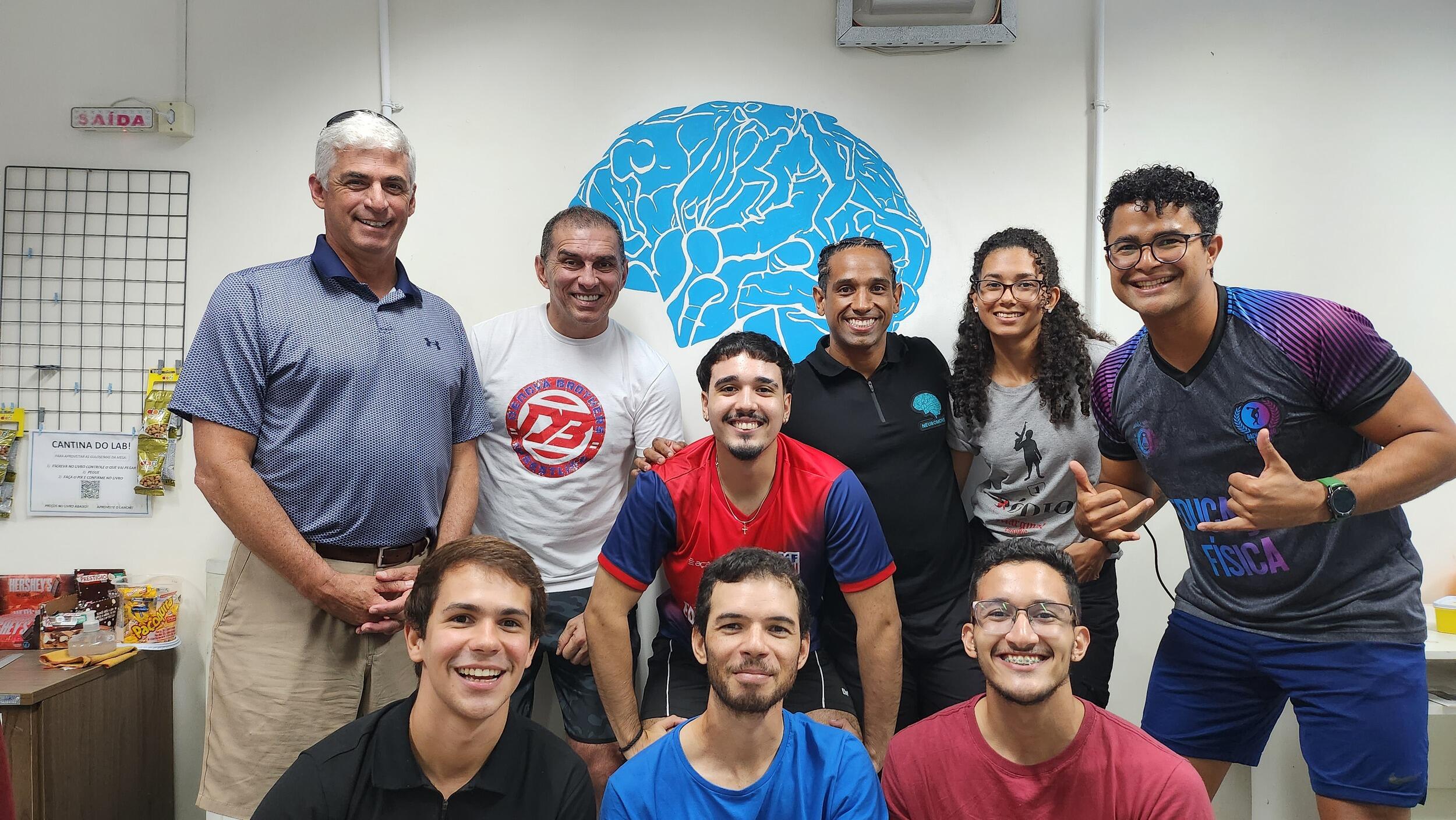 A group photo of 9 people 