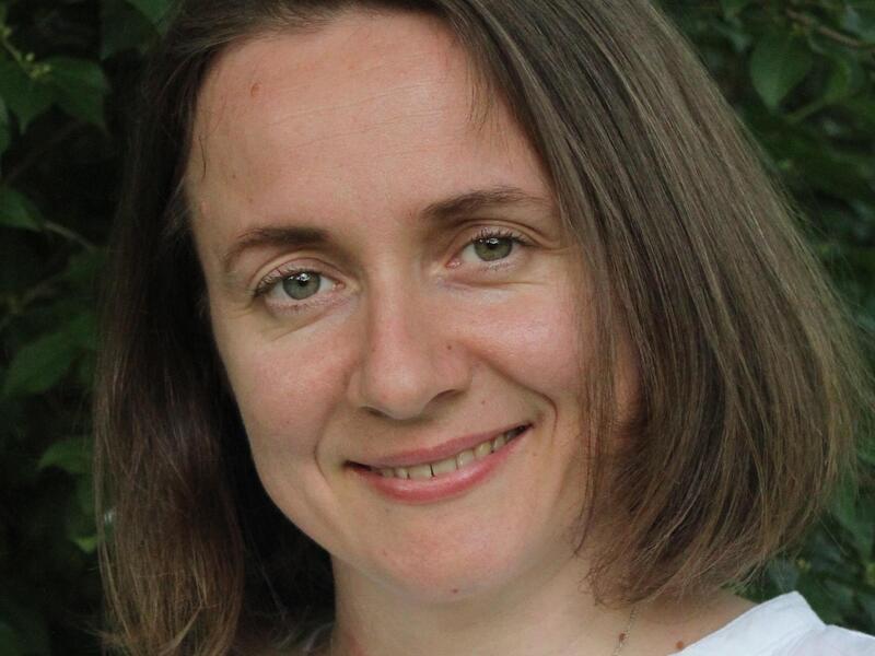 A portrait of Iryna Piontkivska