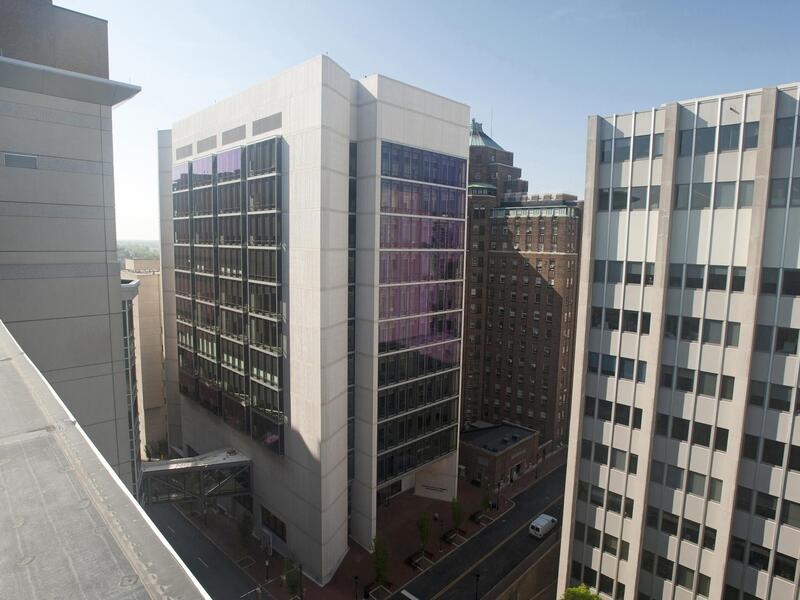 A photo of high rise buildings 