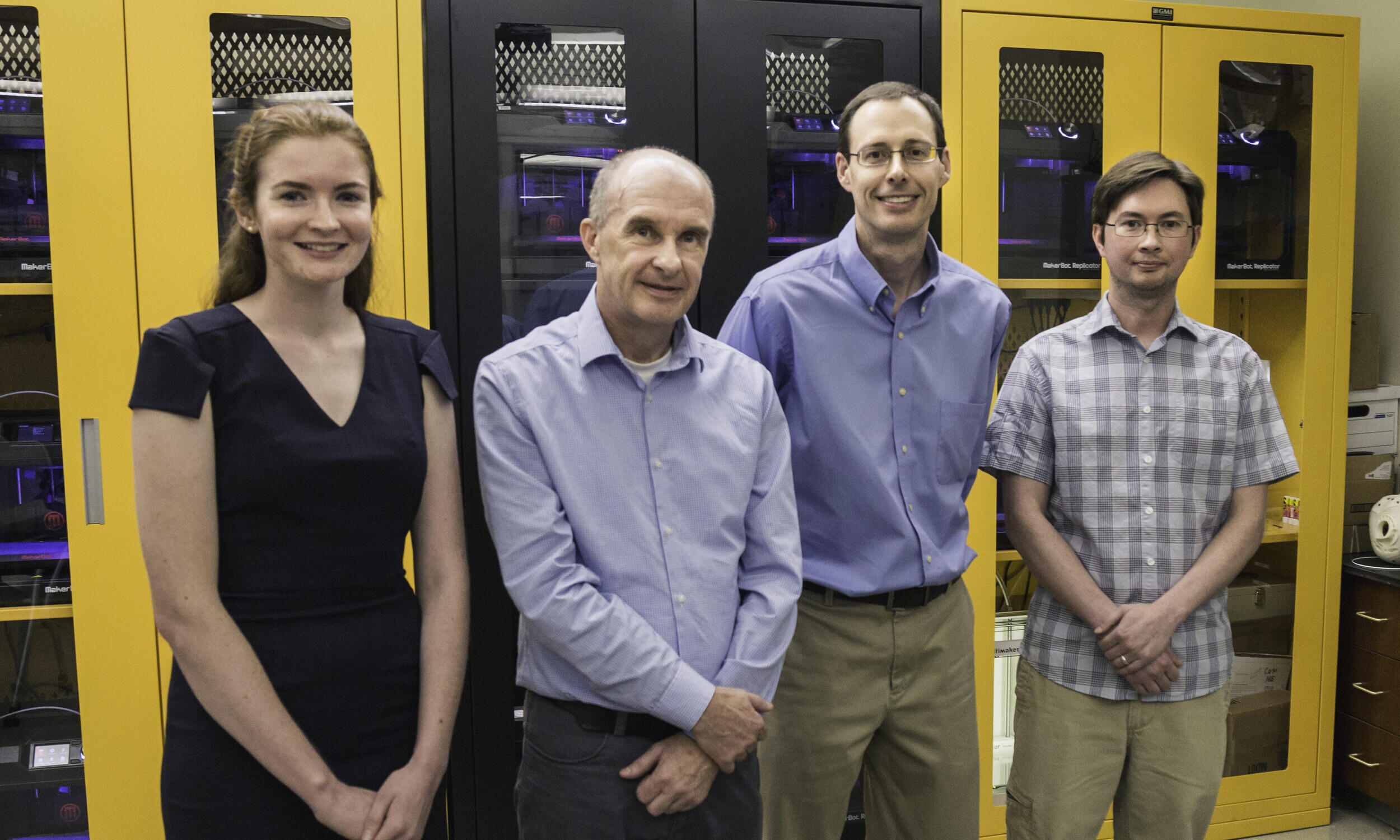 From Left: Sarah Strickler, Michael Hindle, Worth Longest, and Connor Howe.