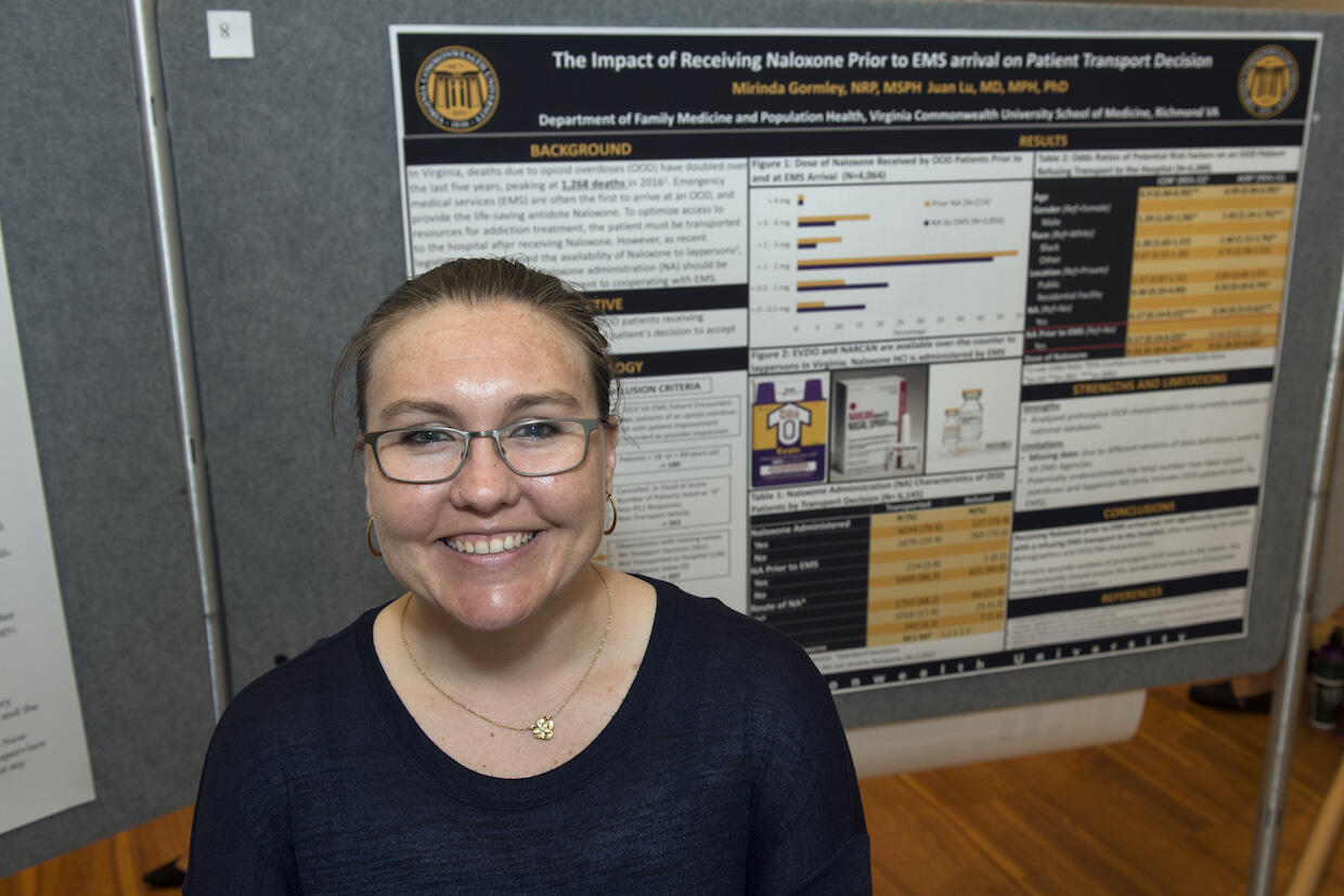 Mirinda Gormley. (Photo by Kevin Morley, University Relations)