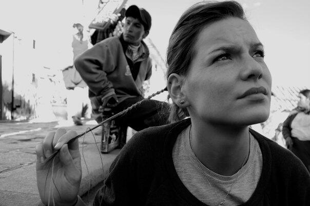 Jackie Cantwell in Peru.