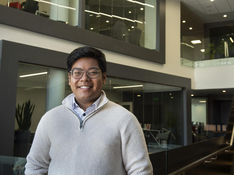 A portrait of Kevin Nguyen 