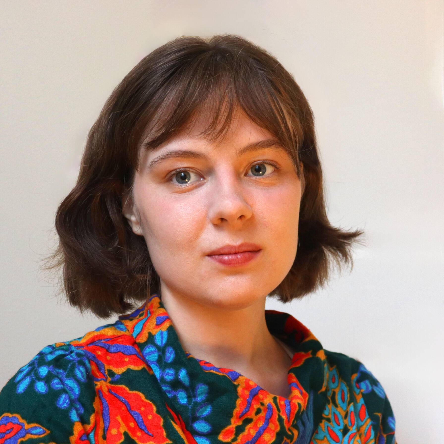 Head and shoulders image of a woman.