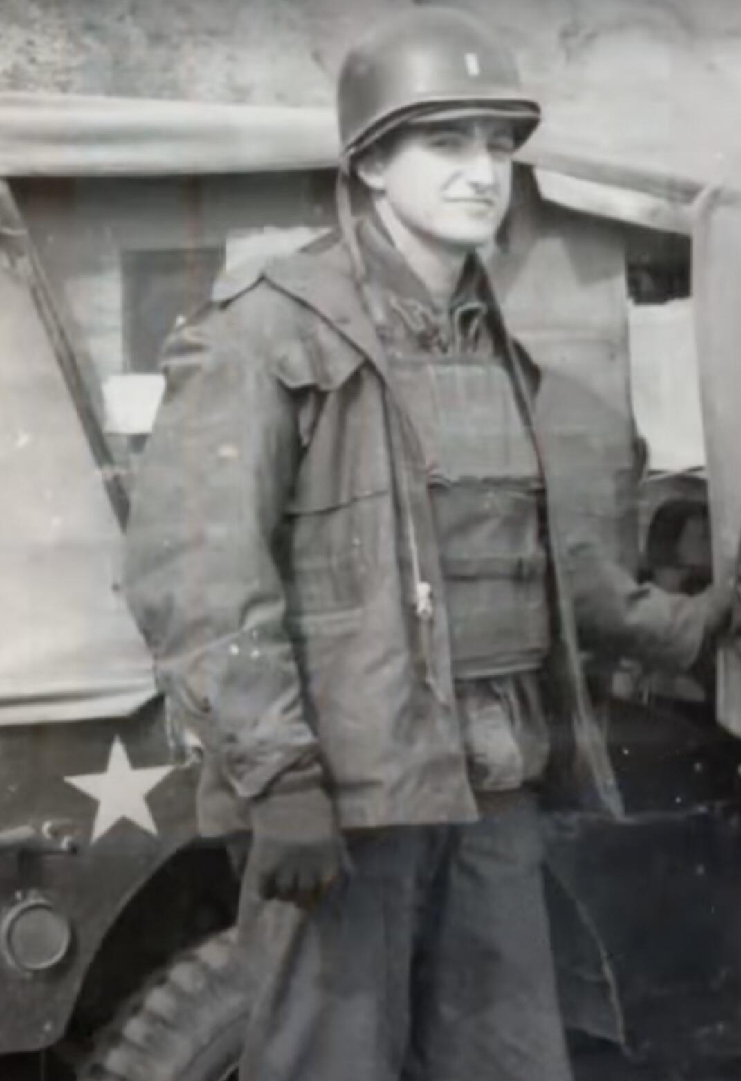 Walter Lawrence, Jr. in Korea in 1952.