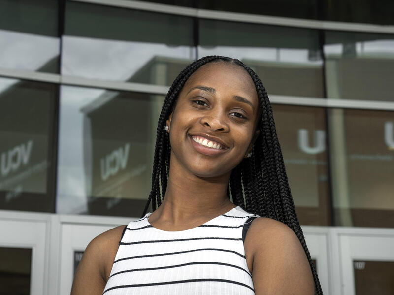 A portrait of Angel Lee 