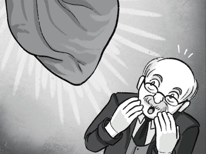 A comic created by Maggie Colangelo and Bernard Means tells the story of the world's oldest ham.