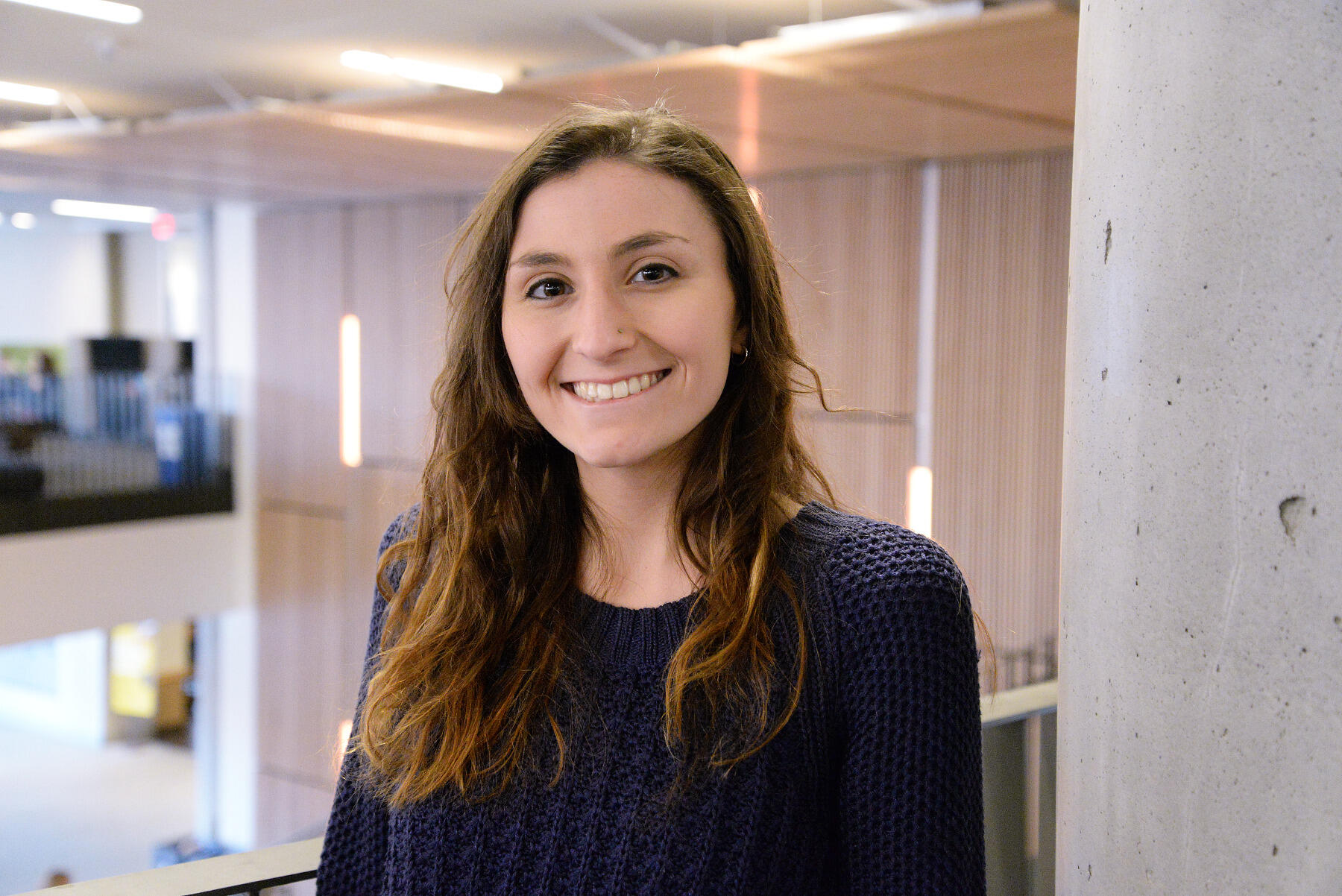 Kathryn Rainer first came up with the idea for her Pre-X concept — a dating app for people with serious illnesses — last semester while taking part in VCU’s weekly business pitch competitions in University Student Commons.
<br>Photo by Brian McNeill