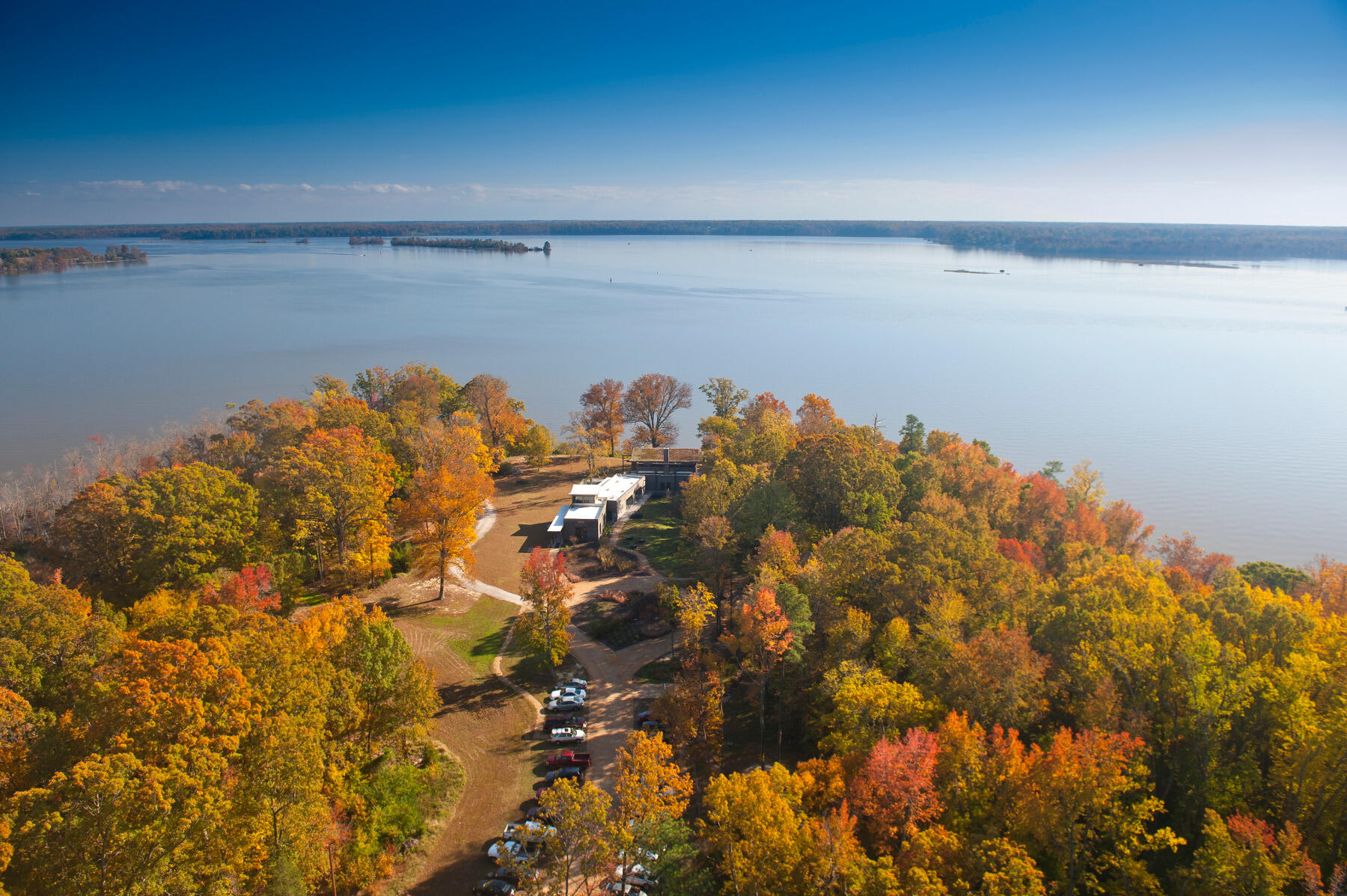 The Rice Rivers Center.