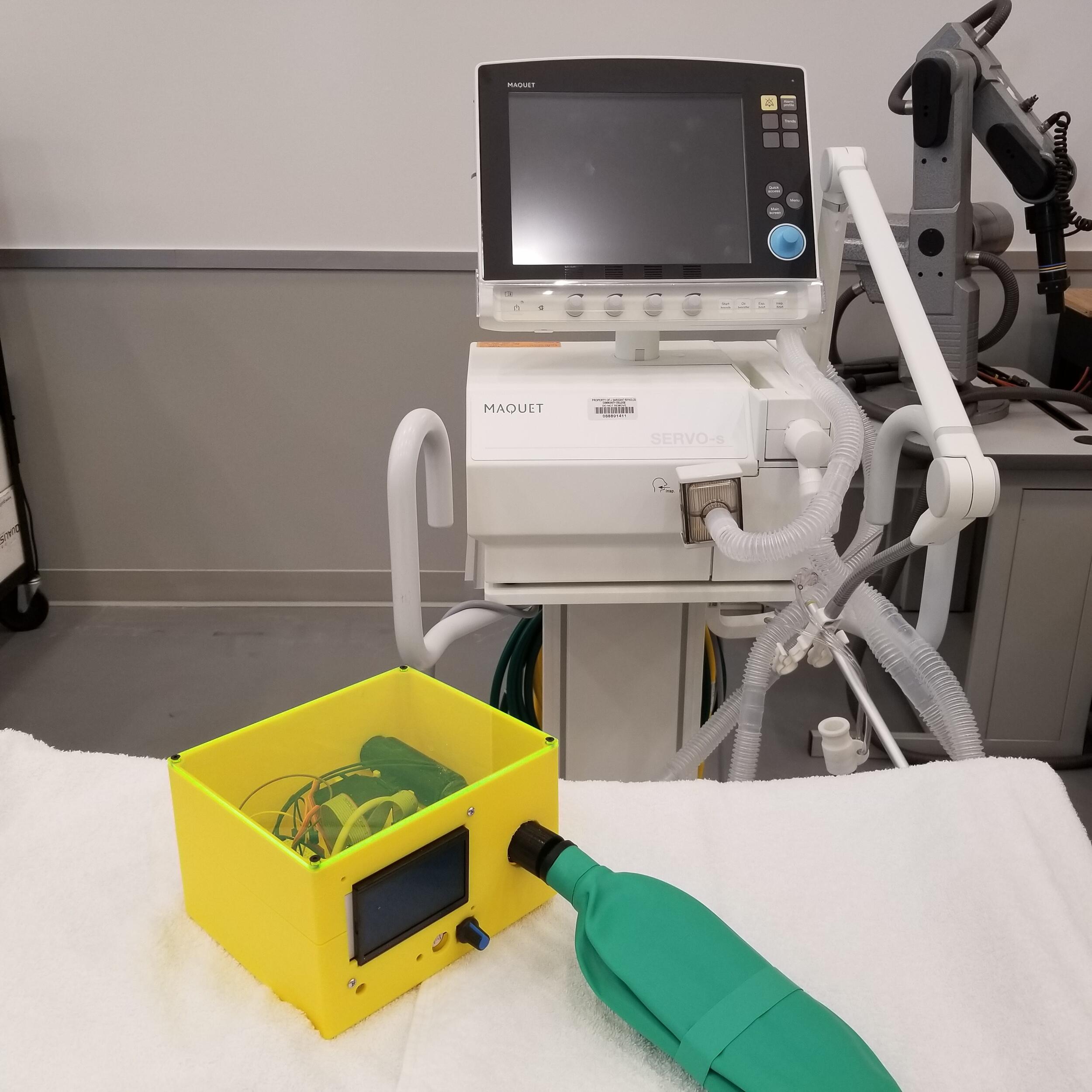 Ventilator attachement. 