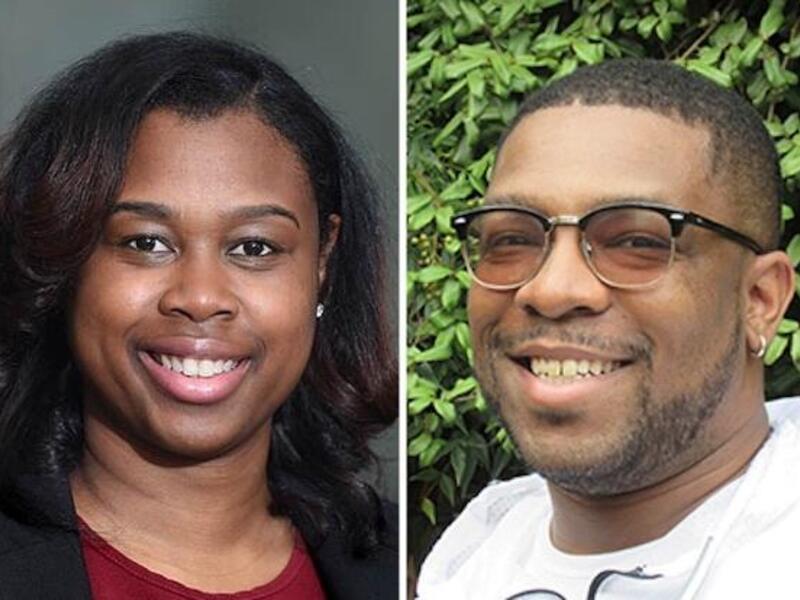Tiffany Rolle and Nisan Hubbard.