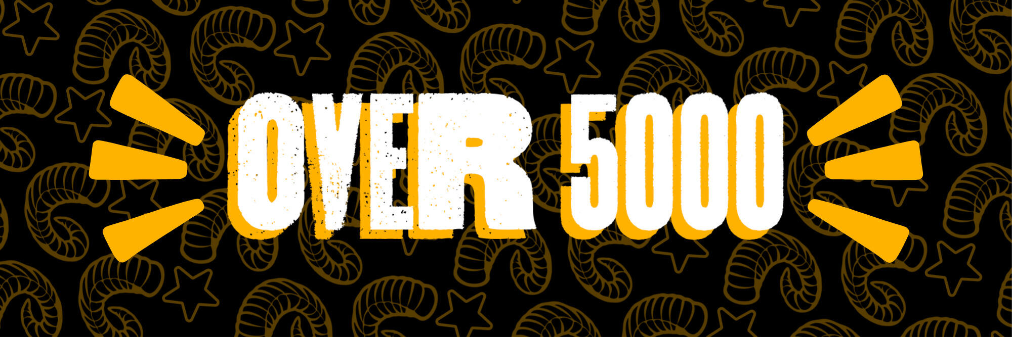 Text that reads \"over 5000\"