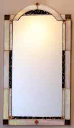 2005 limited edition stained glass mirror for 25 or more years of service. 

Photo courtesy of VCU Human Resources
