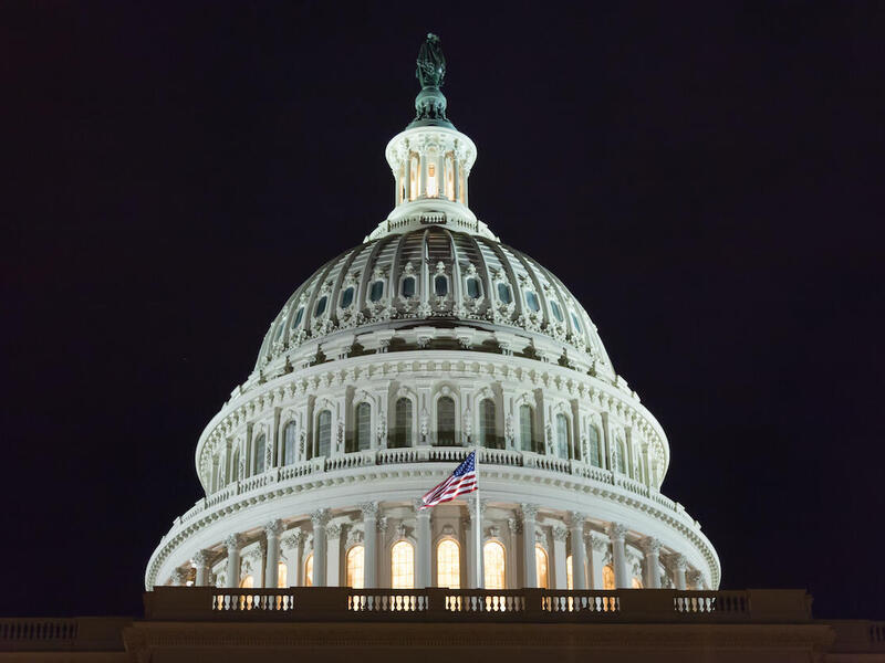 A photo of the U.S. Capitol Building 
