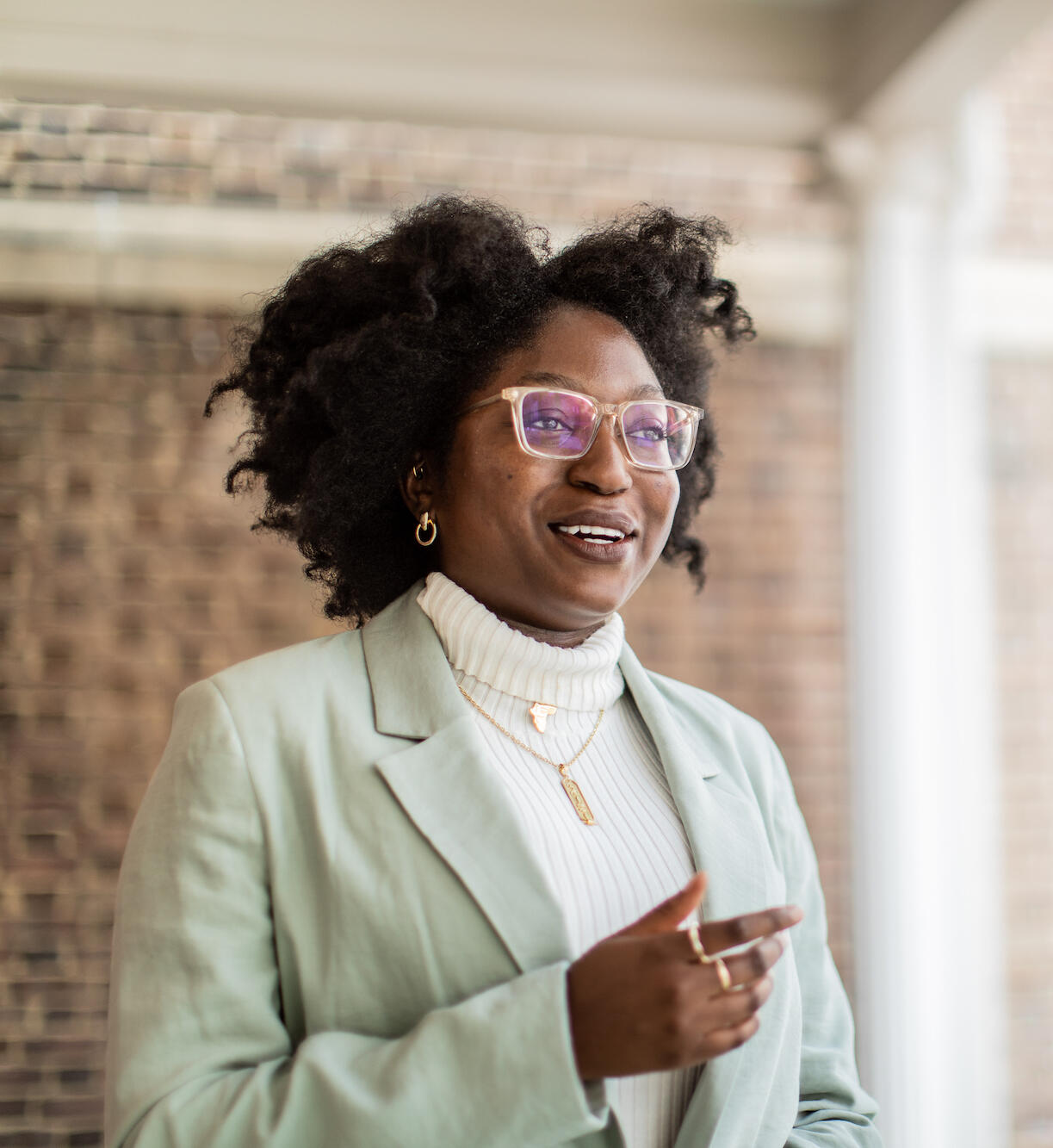 Amelie Nkodo, a second-year medical student at VCU School of Medicine.