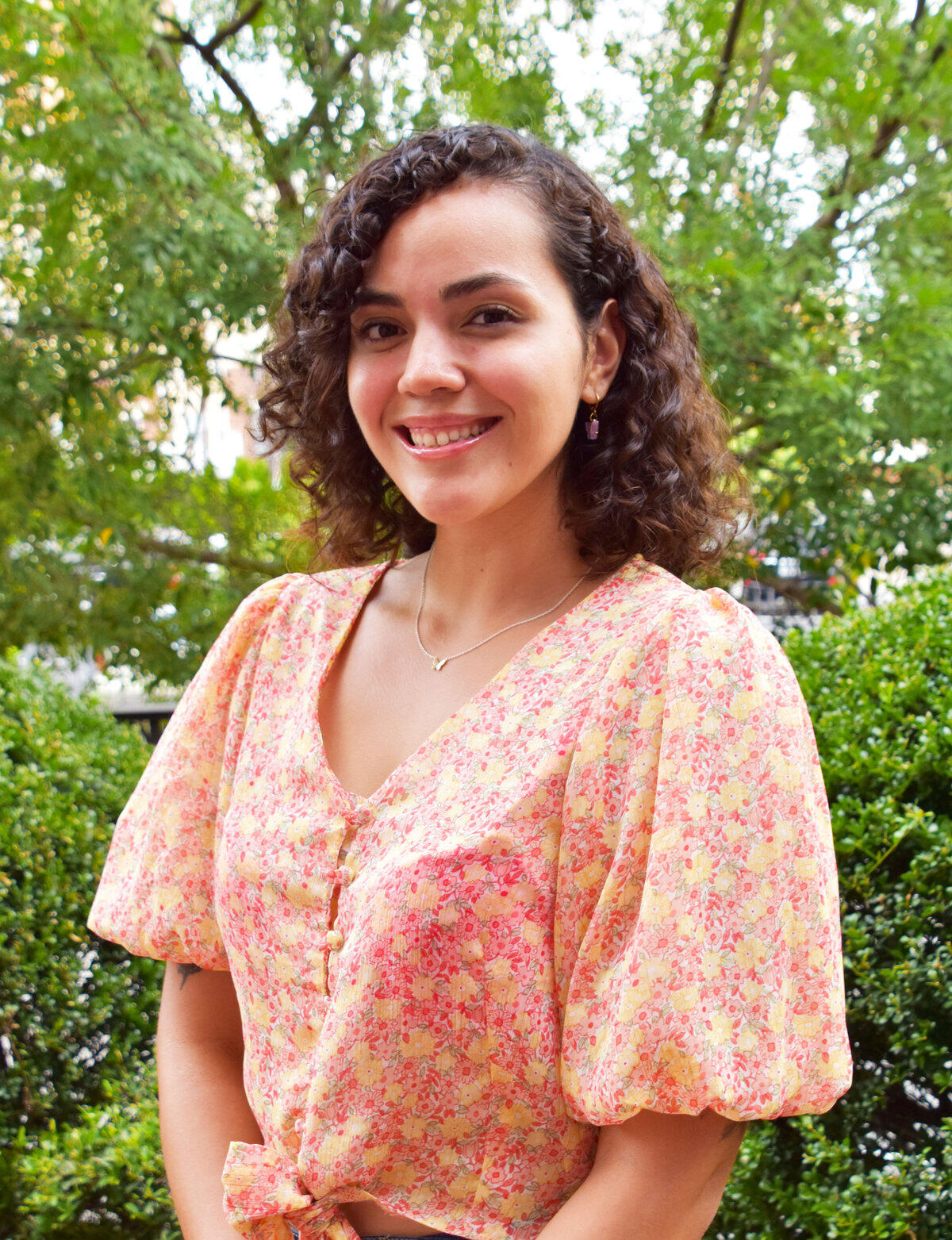 A portrait of Monica Perales 