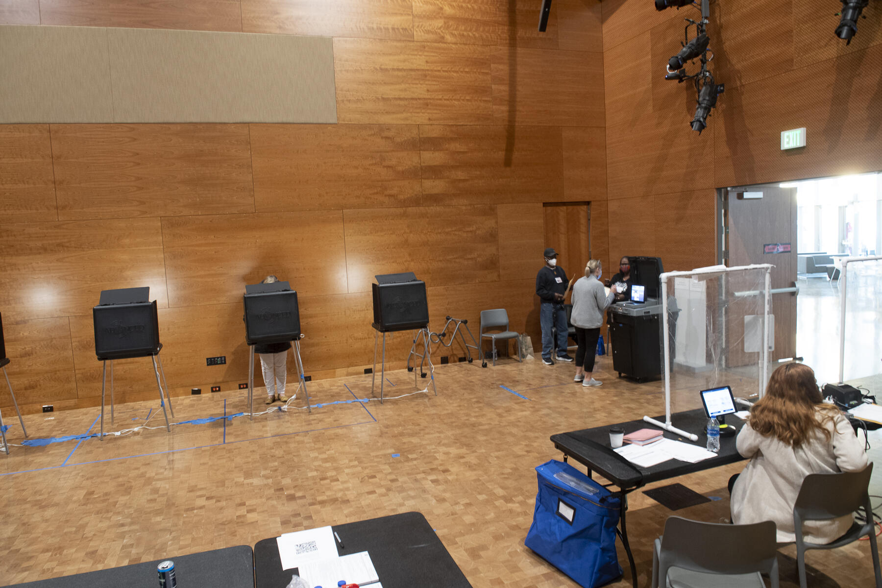 Voting on Election Day 2021 at Virginia Commonwealth University