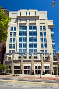 The Molecular Medicine Reserach Building is an eight-story research facility that will house 48 principal investigators and their staffs.