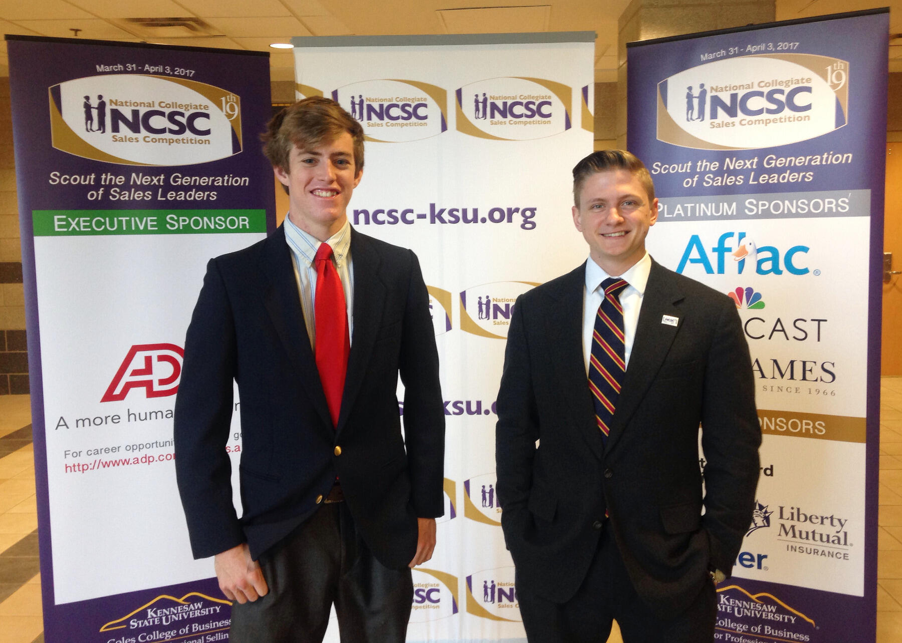 Jimmy Legrone, left, and John Kane.