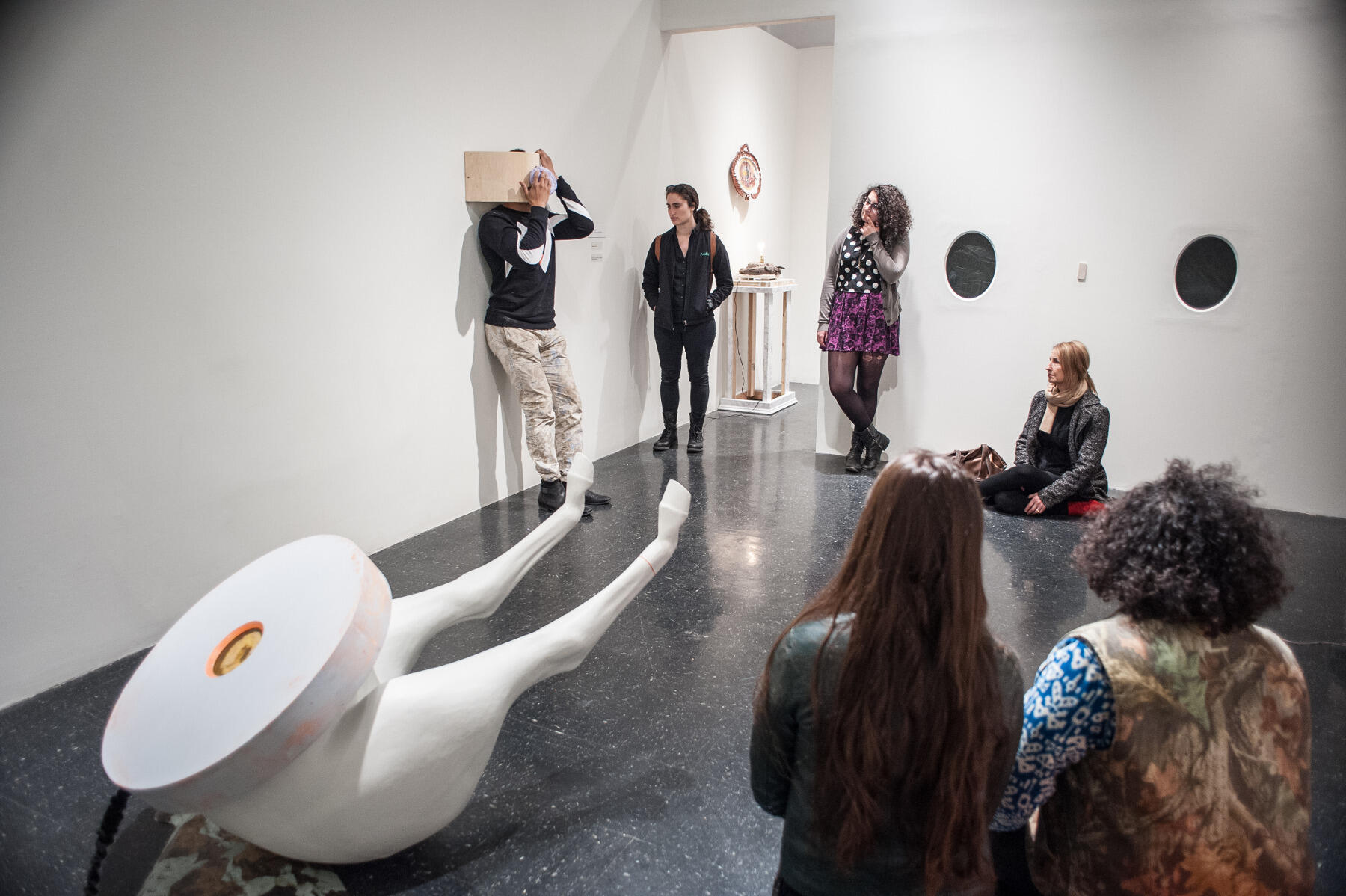 "Muahlin O Wand" by Levester Williams (MFA ’16) Sculpture + Extended Media.
(Photo by Terry Brown, courtesy of VCUarts)