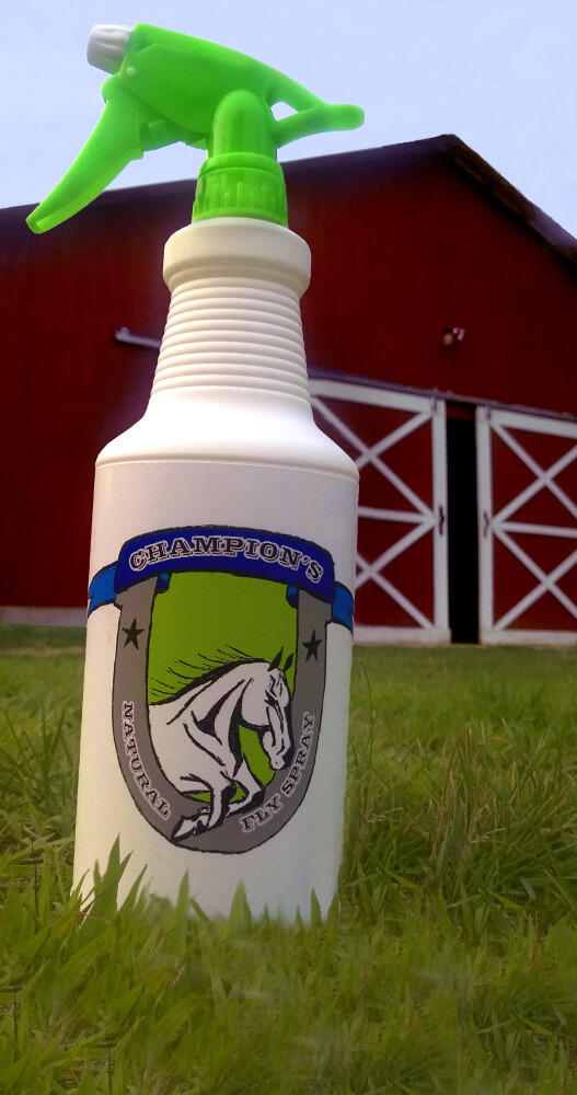 Champion's Natural Fly Spray.