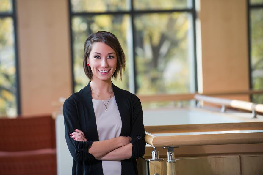 Jessica Mancuso, a senior in the VCU School of Social Work