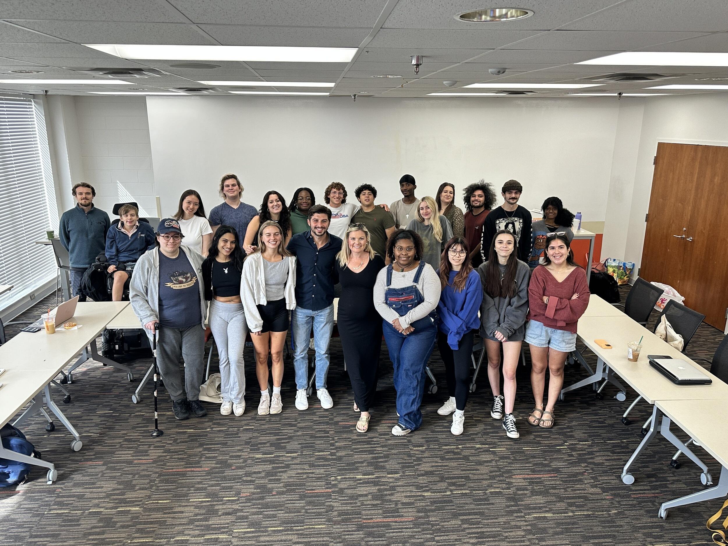 A photo of a group of people 