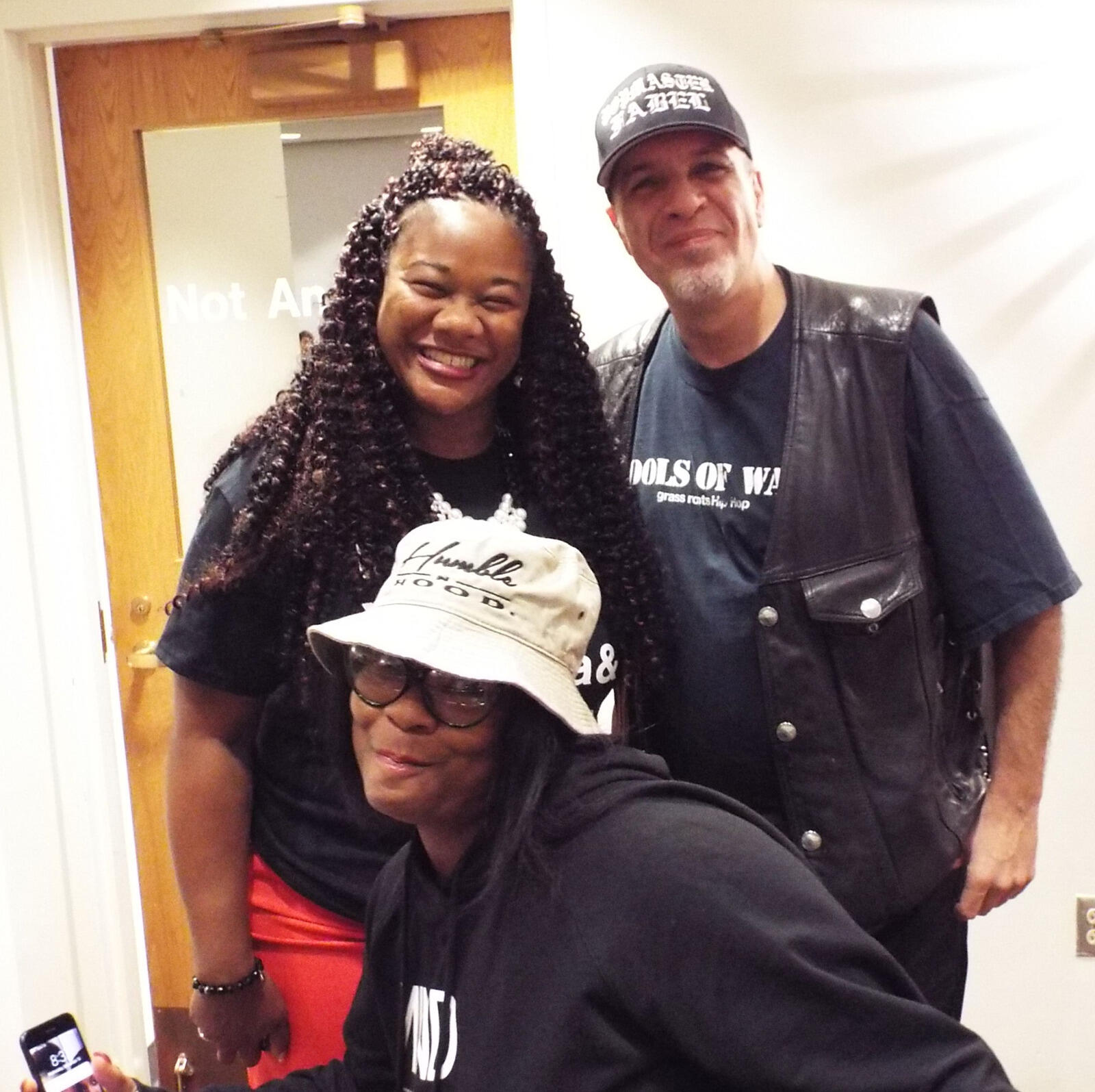 Yolanda Avent, Roxanne Shante, and Jorge "Fabel" Pabon.