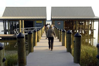 VCU Officials Dedicate Research Pier at the Rice Center - VCU News ...