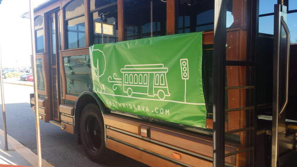 GreenRideRVA offered free transportation to residents in food desert areas of Richmond.