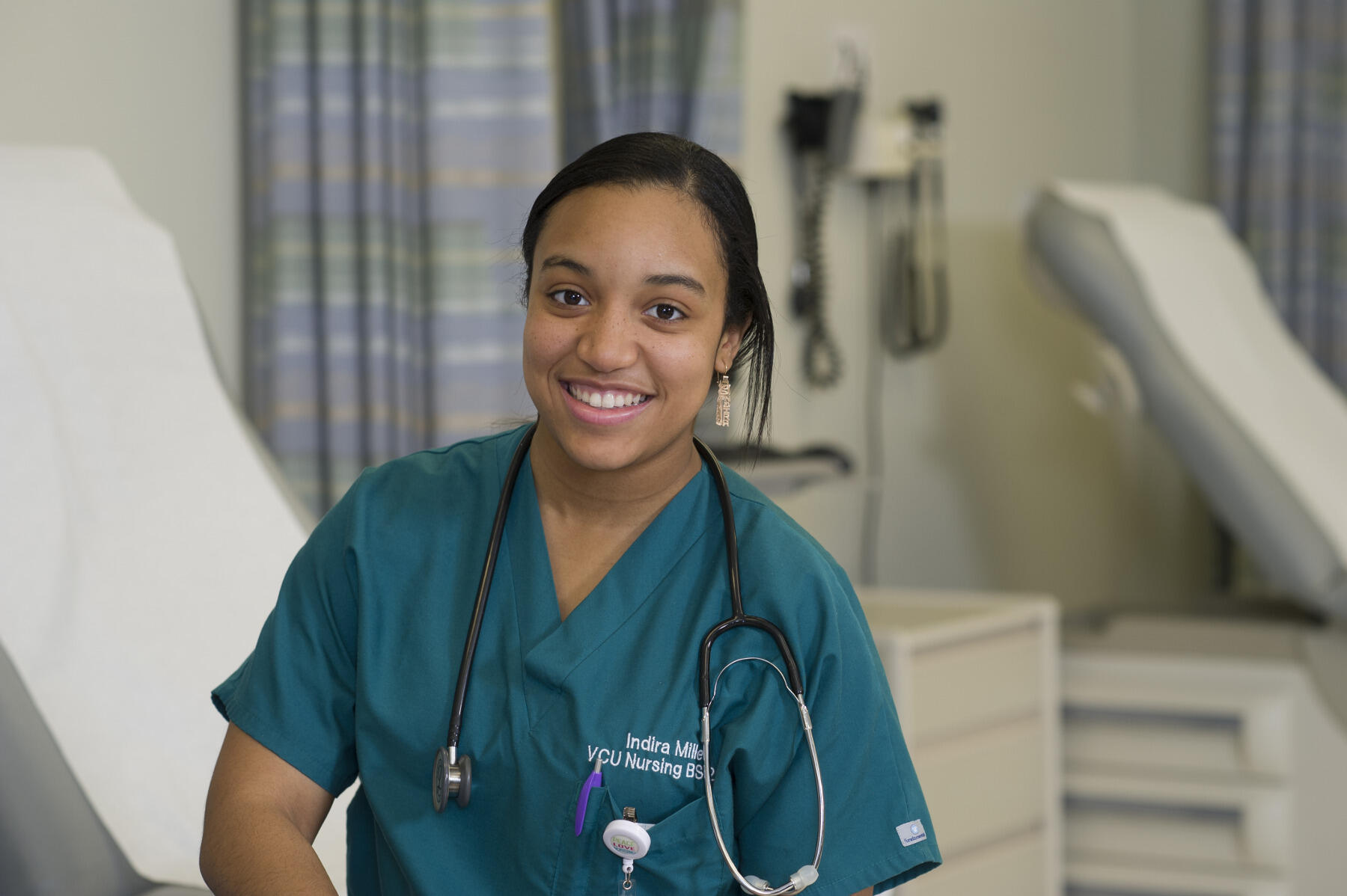 Indira Miller.
<br>Photo by Allen Jones, University Marketing