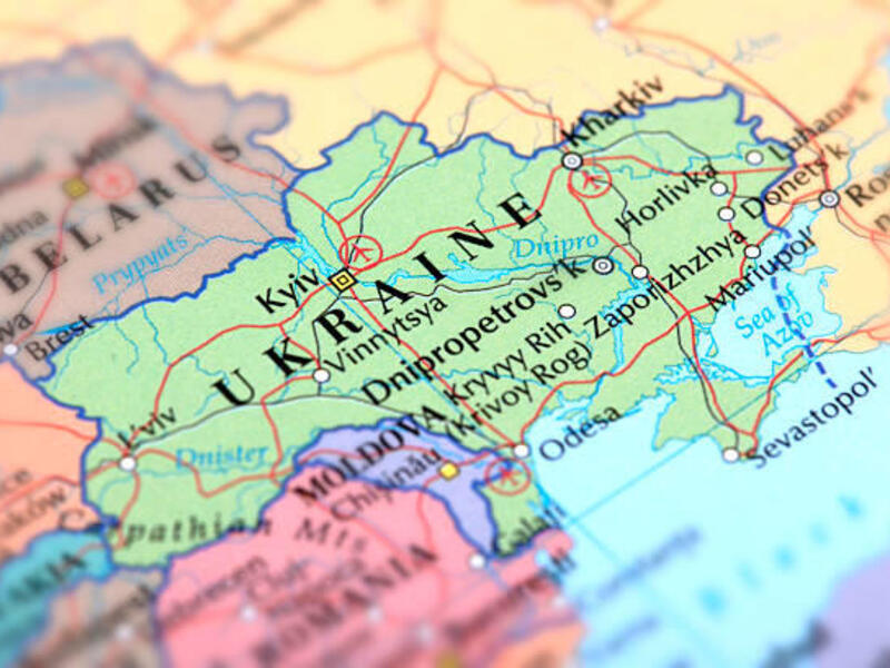 Map of Ukraine