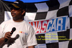 Norman Harris, a VCU Medical Center employee, is the only African-American NASCAR pit crew member from the Petersburg/Richmond area being featured in “Black Wheels.”

Photo Courtesy of Norman Harris
