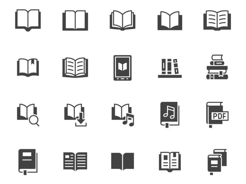 16 icons of books