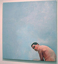 "Sorry God," by Jonathan Weston, is the recipient of the 2003 VCUarts Painting and Printmaking Award.