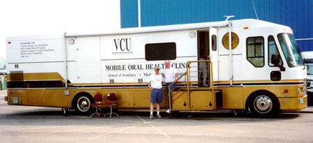 School of Dentistry’s mobile dental van 